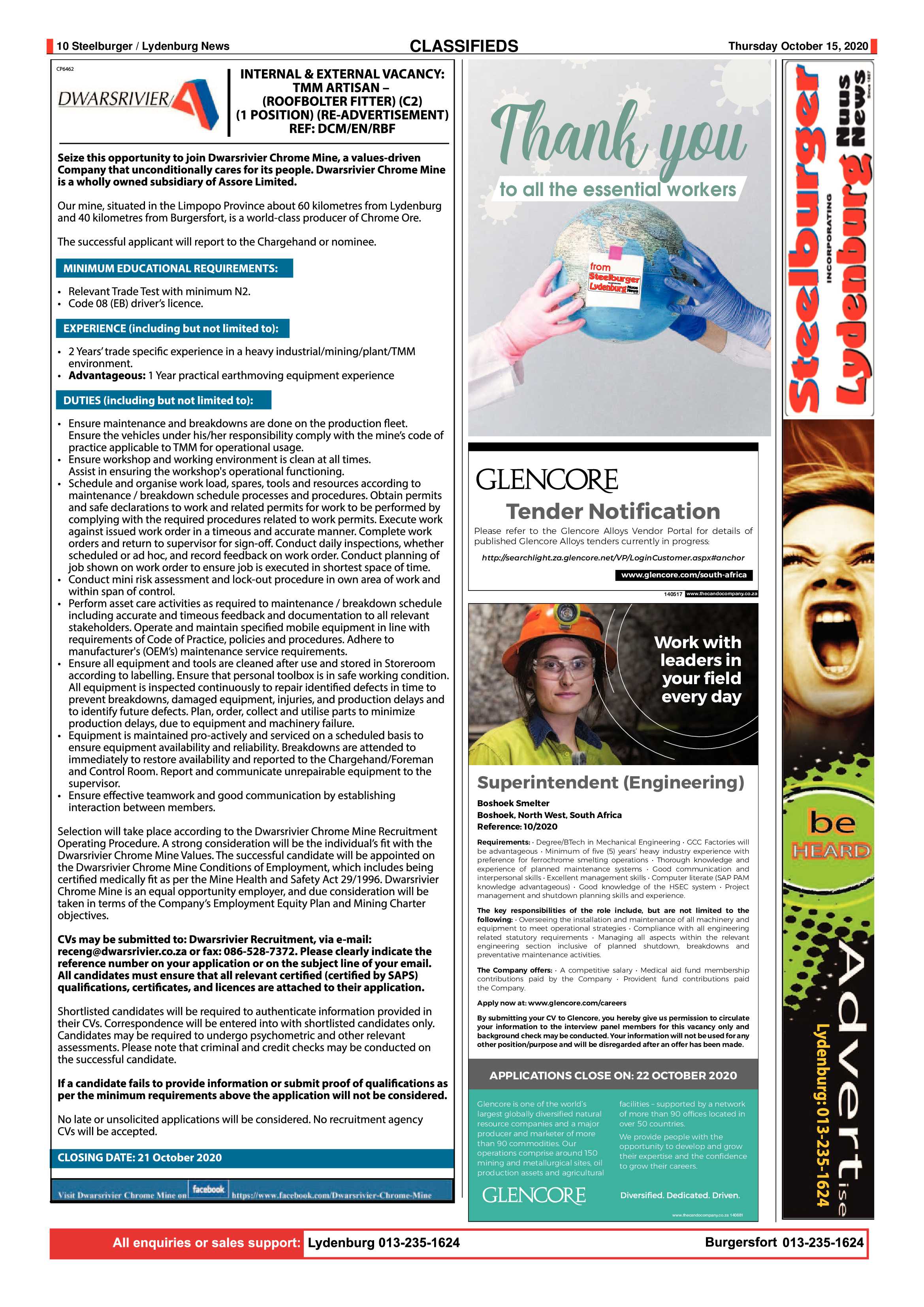 Steelburger News 15 October 2020 page 10