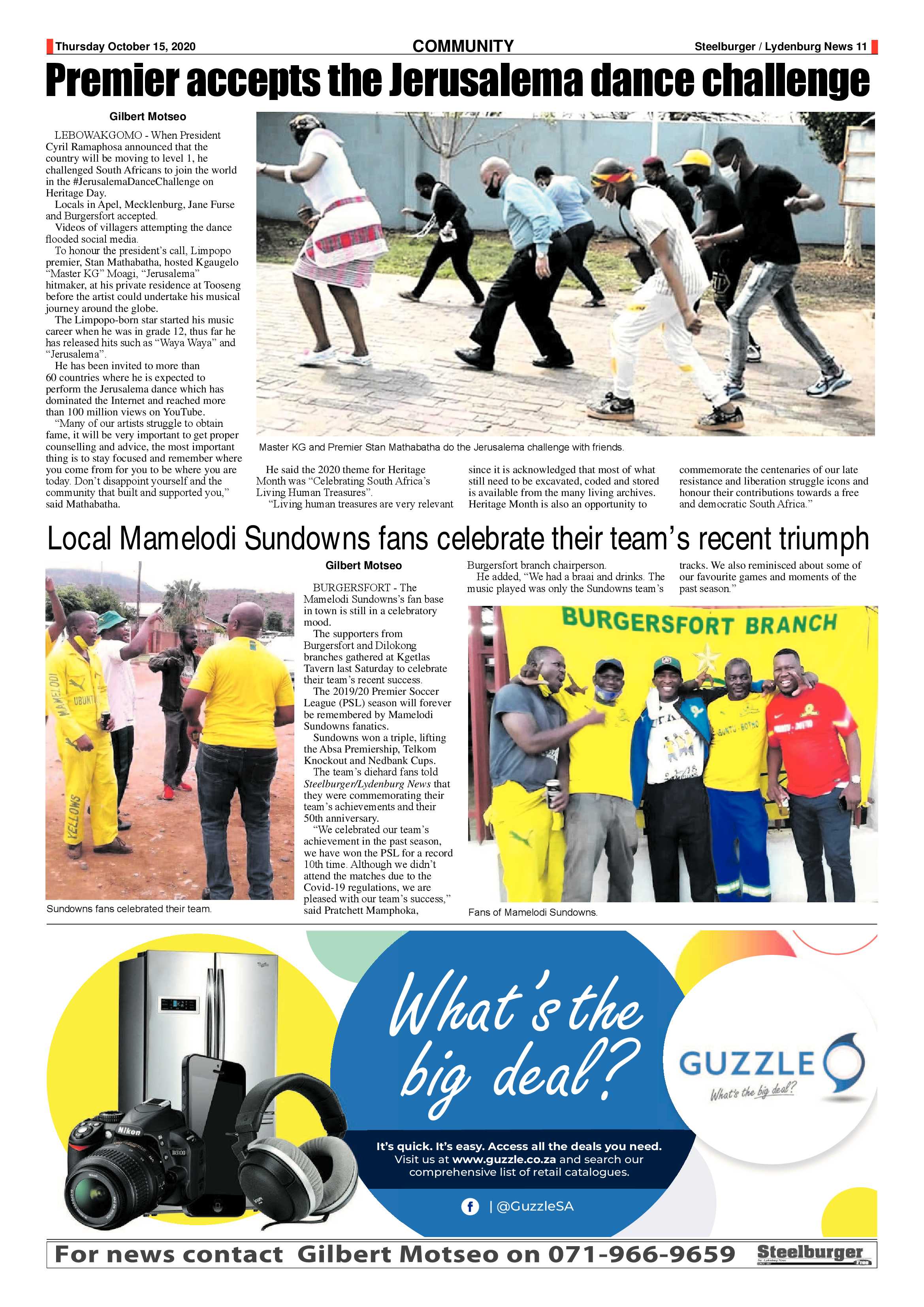 Steelburger News 15 October 2020 page 11
