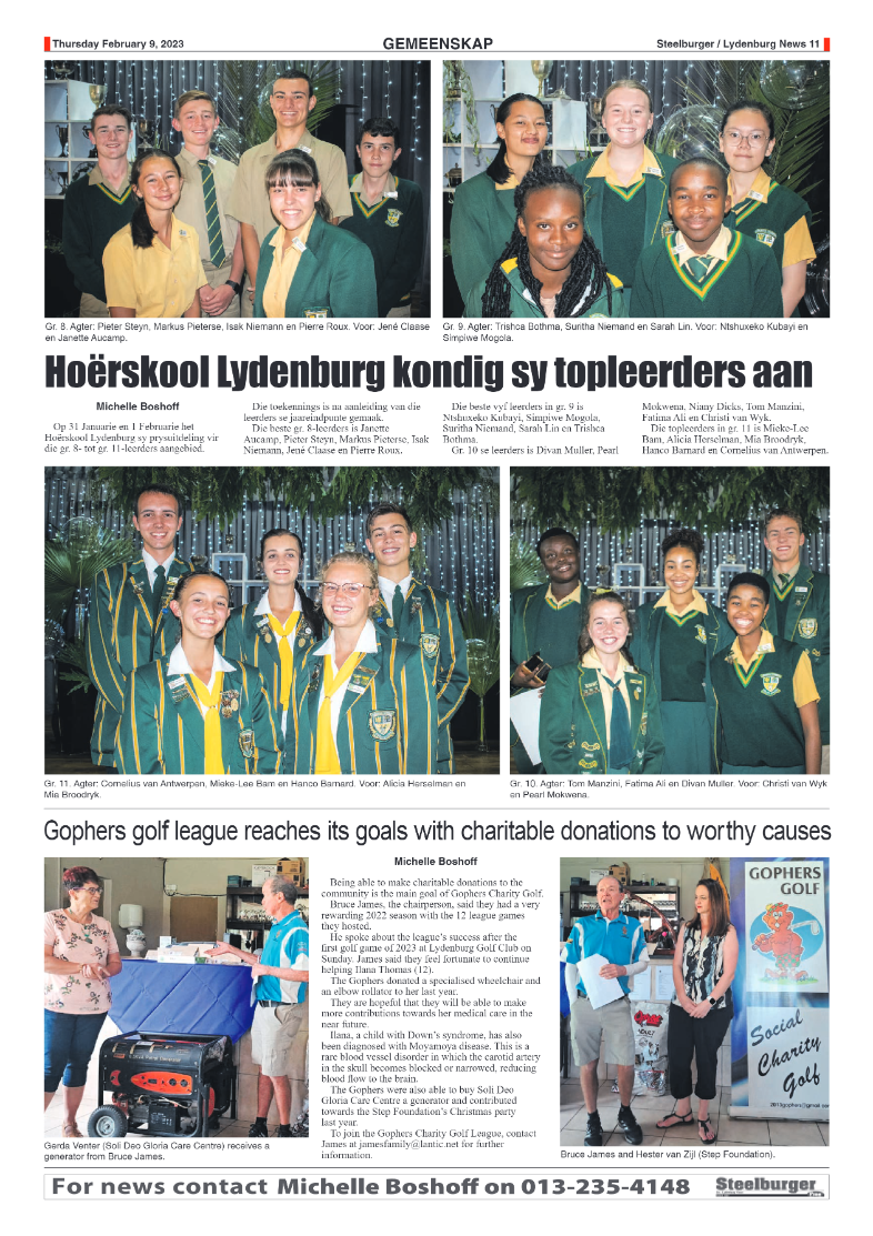 Steelburger News 9 February 2023 page 11