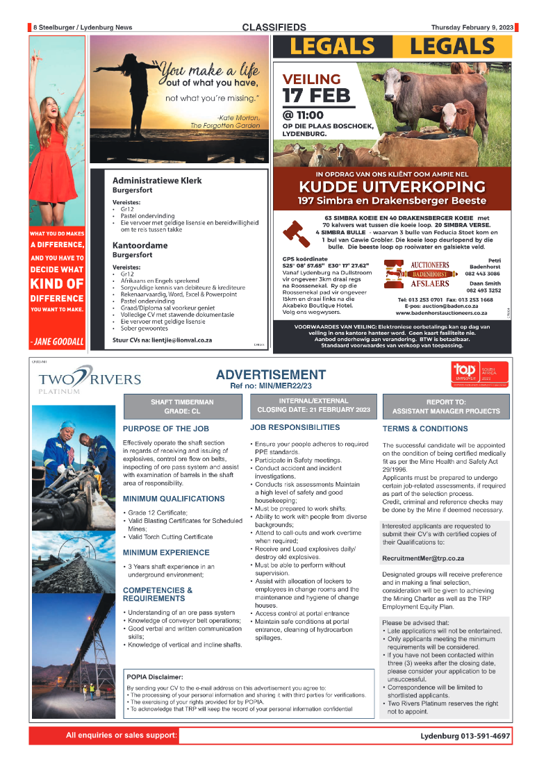 Steelburger News 9 February 2023 page 8